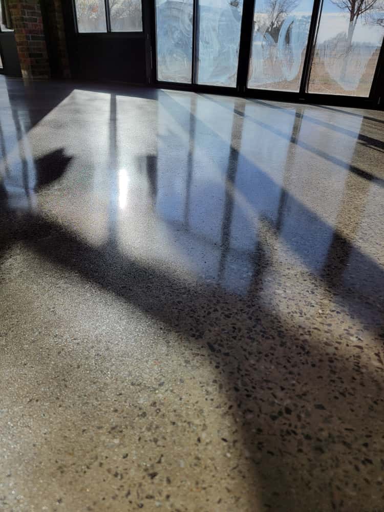 Class C – Level 2 Polished Concrete with Anti-Slip – project 1