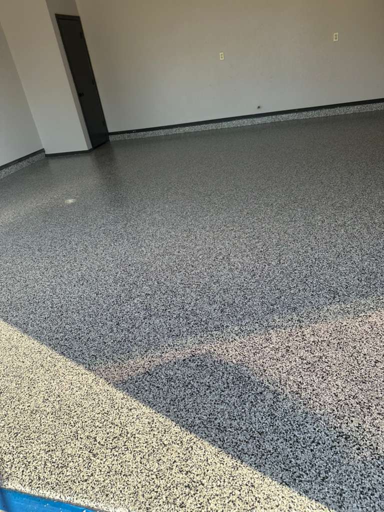 Epoxy Flake & Quartz – project 6