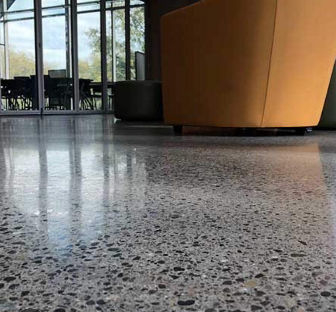 Polished Concrete Warehouse Floor