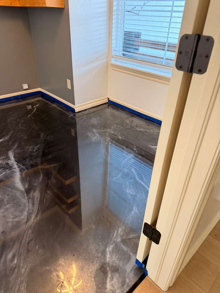 Metallic Epoxy Finishes – project 1