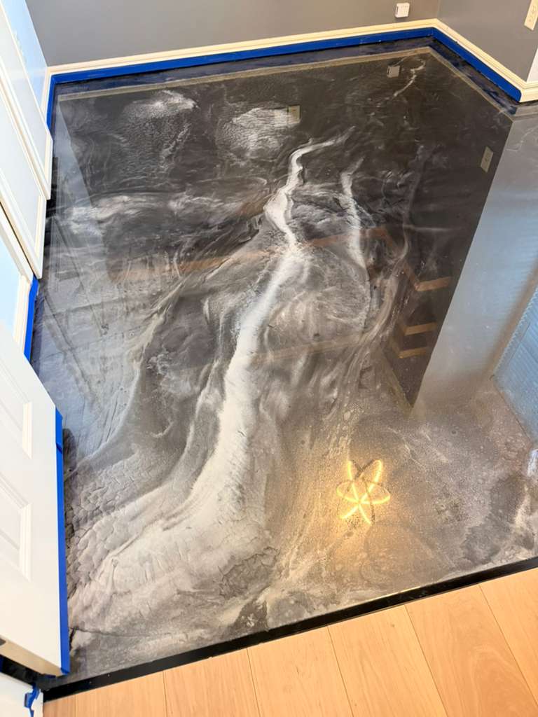 Decorative Metallic Epoxy